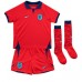 Billiga England Mason Mount #19 Barnkläder Borta fotbollskläder till baby VM 2022 Kortärmad (+ Korta byxor)